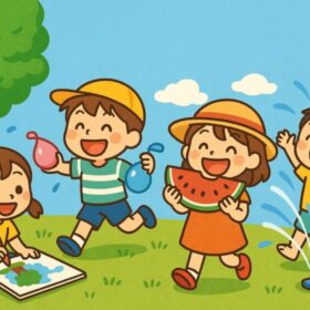祇王小学校の７月の予定について