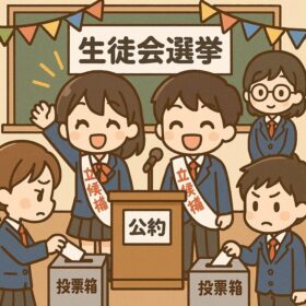 「守山高校の生徒会選挙」のニュース