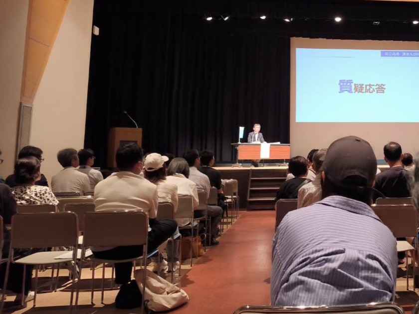 高専の質疑応答では一番近い学習塾として一番最初に質問させていただきました。